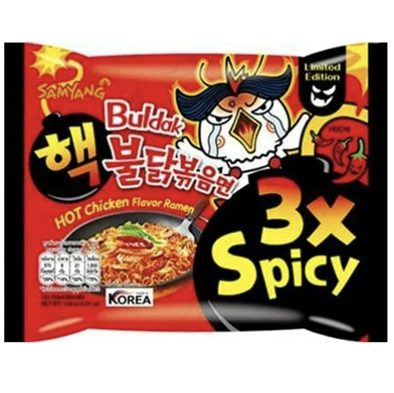 SAMYANG 3 x Spicy 140g