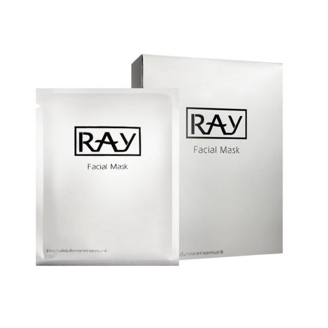 RAY FACIAL MASK Silver (1 Mask)